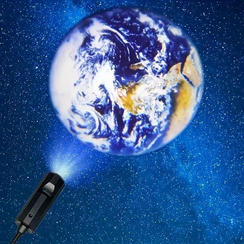 USB Flexible LED Light with Mini Projector Lens