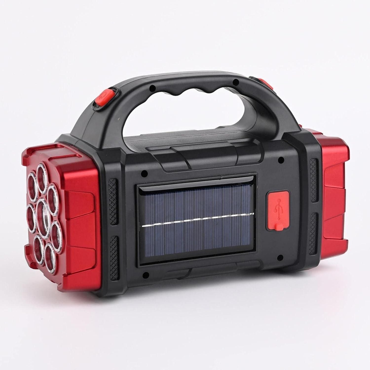 Solar Rechargeable LED Emergency Light