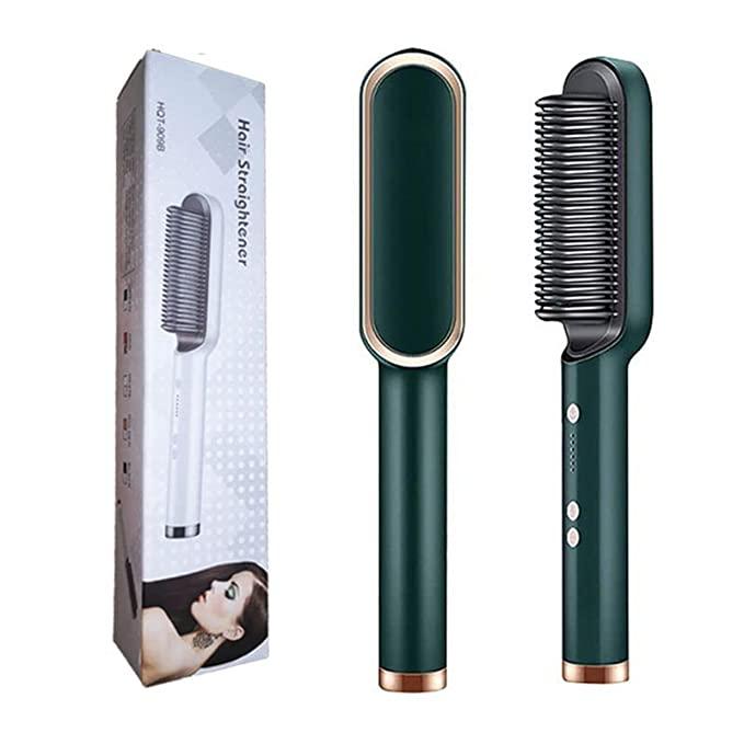 Portable Electric Hair Straightening Brush